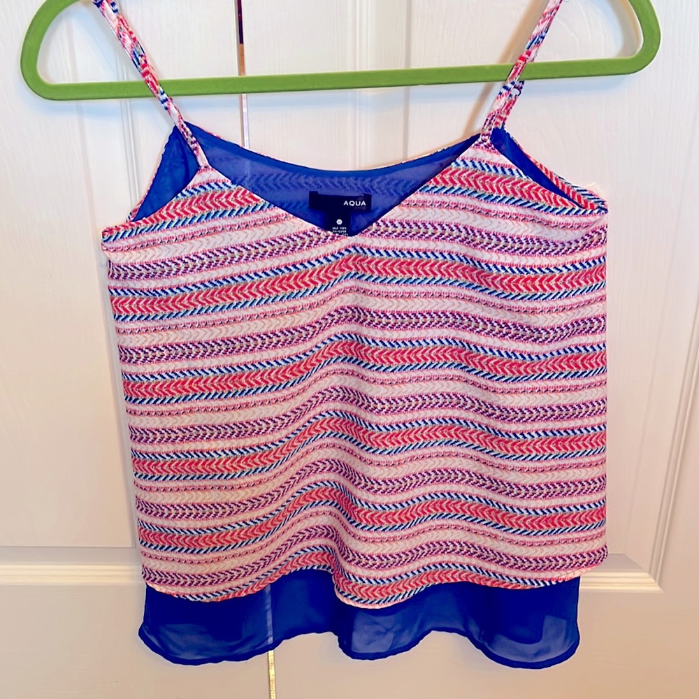 AQUA Brand Women’s 2 layer Camisole, XS